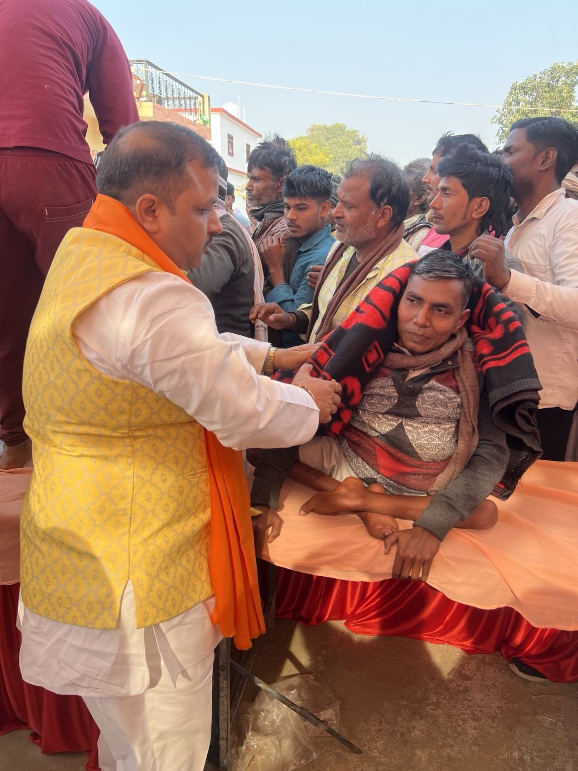 कंबल वितरण कार्यक्रम
